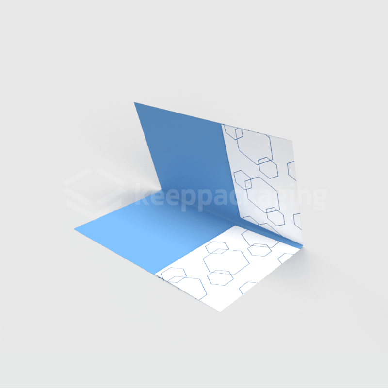 Pocket Folder With Business Card Slits KeepPackaging