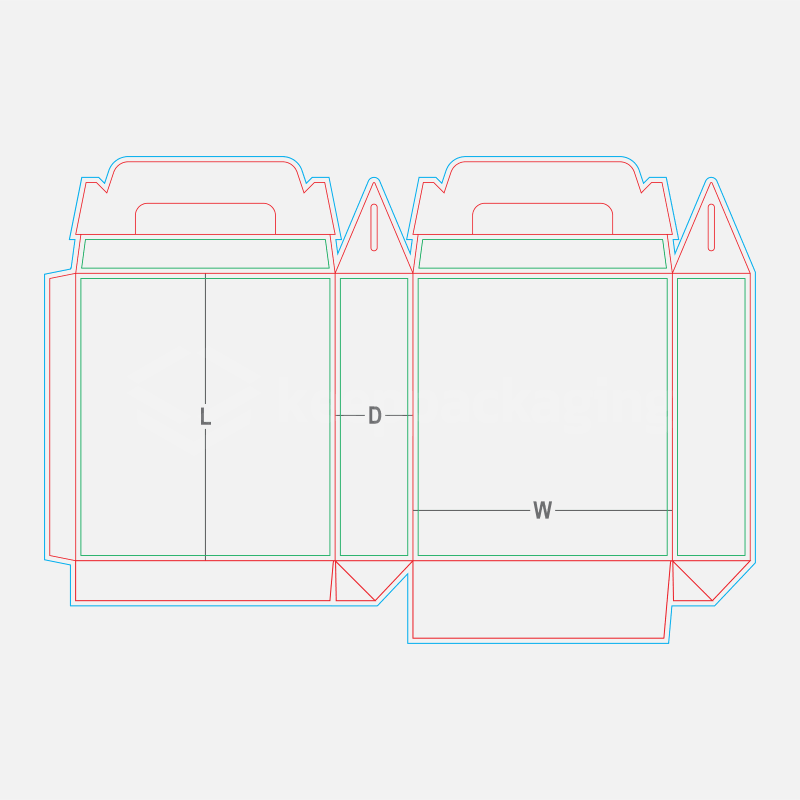 Corrugated Auto Bottom Carrier 01