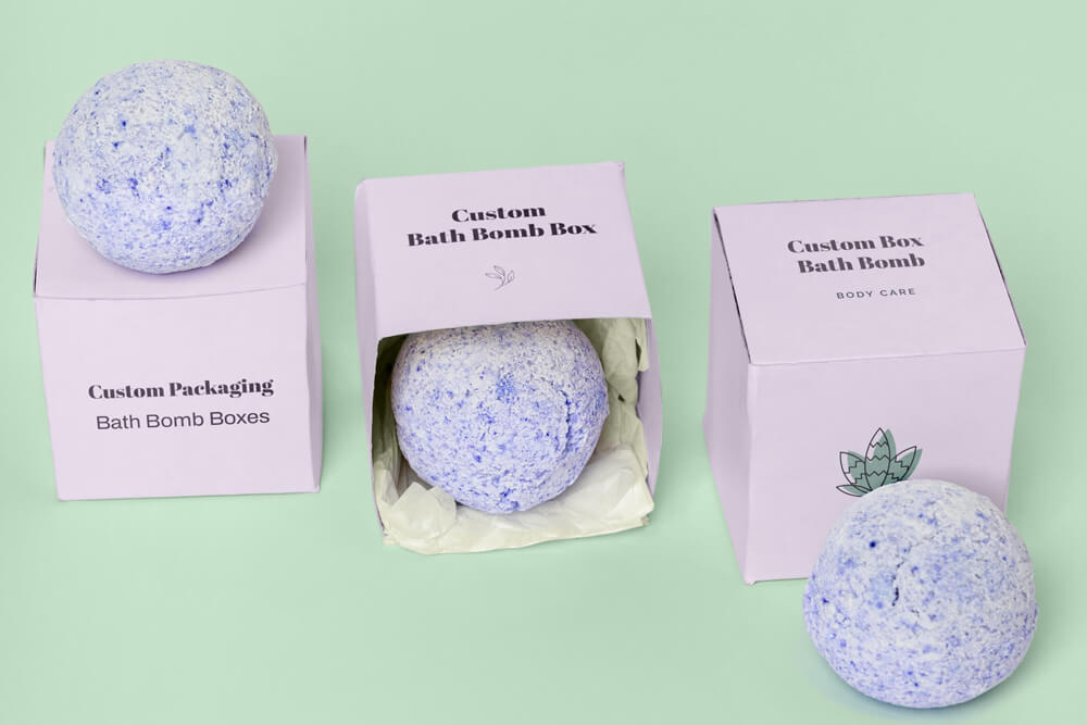 Cardboard Bath Bomb Boxes