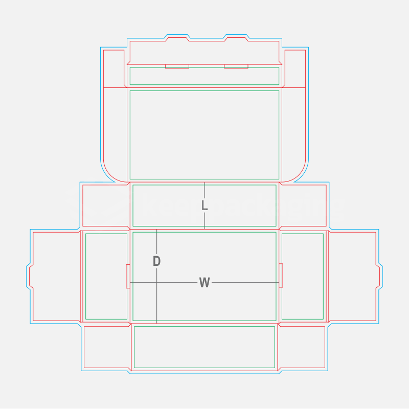 Corrugated Roll Ends With Lid 01