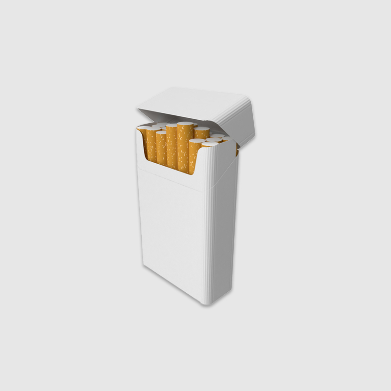 Blank Cigarette Boxes