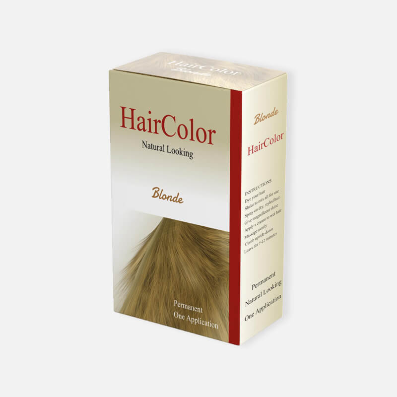 Custom Hair Color Boxes