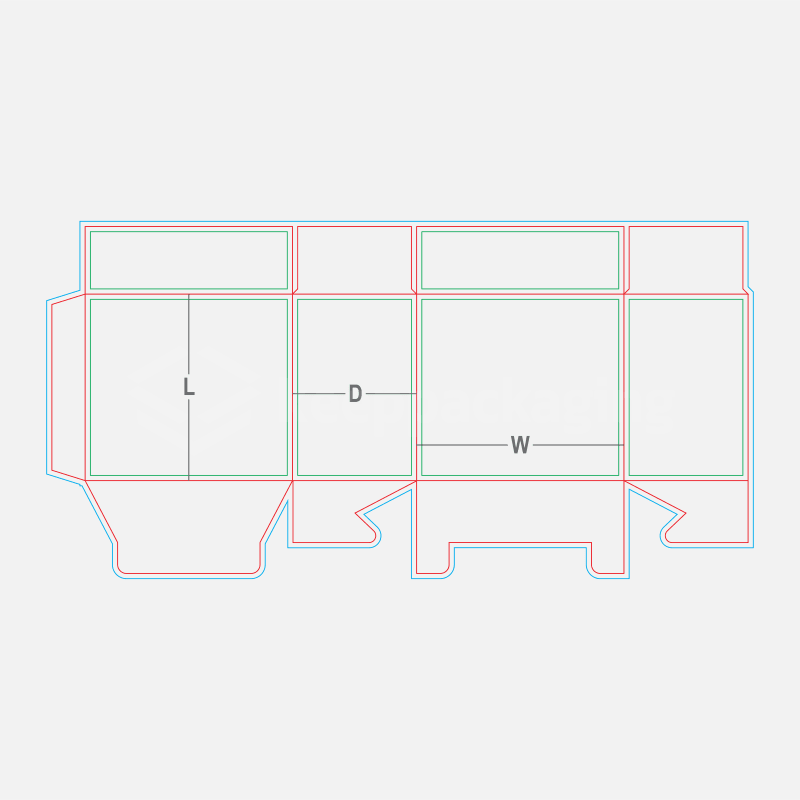 Corrugated 1 2 3 Bottom Slotted Container 01