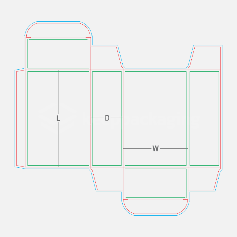 Corrugated Reverse Tuck End 01