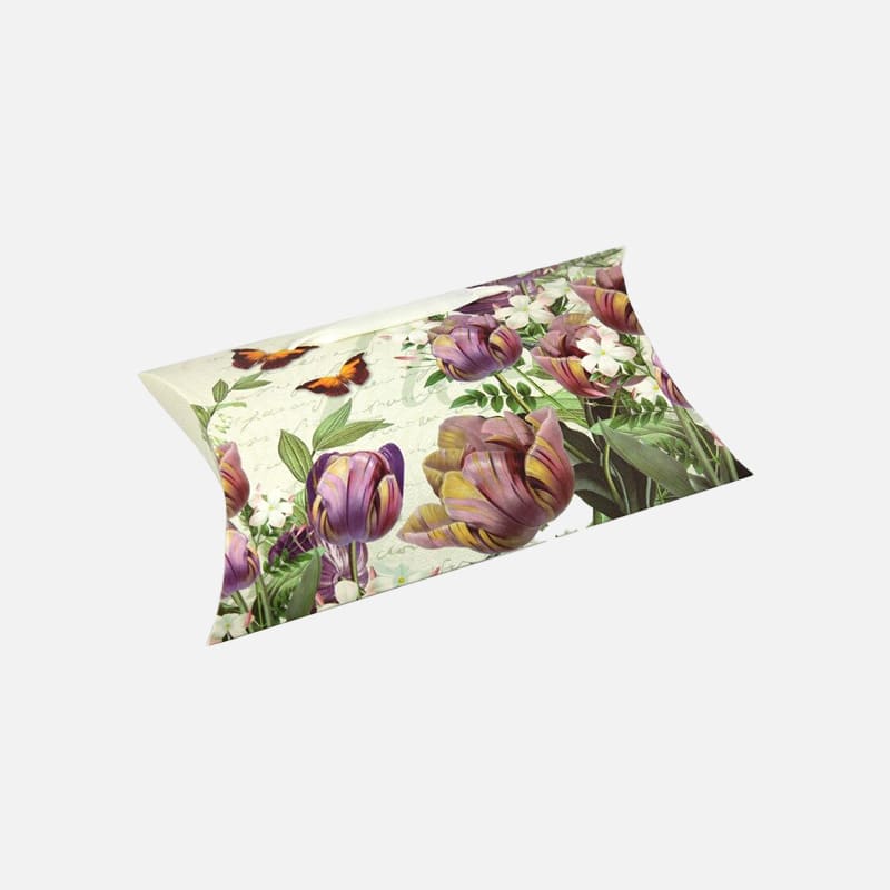 Floral Print Pillow Box